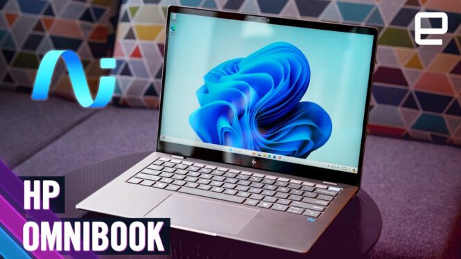 HP Omnibook X hands-on: Vintage branding in the new era of AI