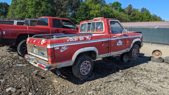 Junkyard Gem: 1989 Ford Ranger Just Do It Edition