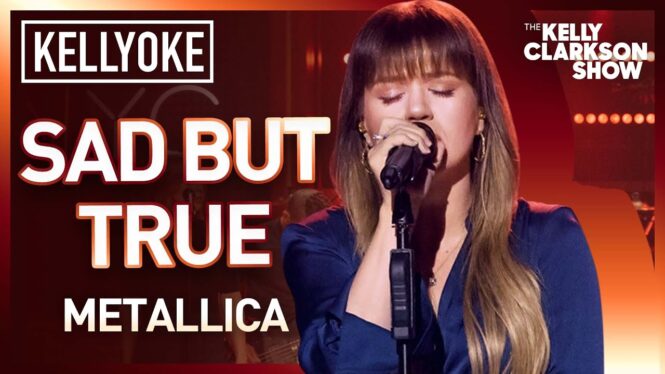 Kelly Clarkson Thunders Through Metallica’s ‘Sad But True’ on Kellyoke: Watch