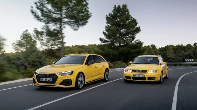 Limited-edition Audi RS4 gets more power and throwback Imola Yellow paint