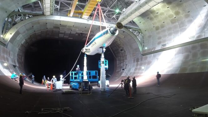 Maintenance on High-Speed Wind Tunnel