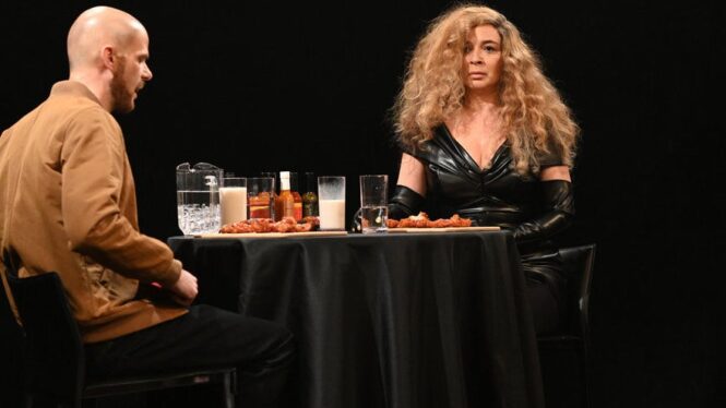 Maya Rudolph’s Beyonce Returns for More Spicy Wings in ‘Hot Ones’ Parody on ‘SNL’: Watch