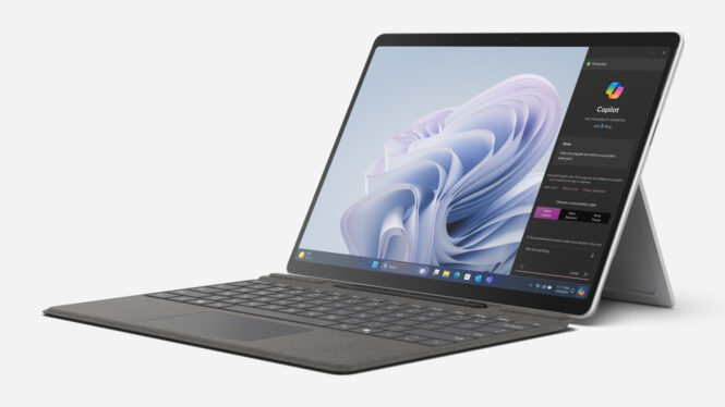 Microsoft’s new Copilot+ Surface Pro has an OLED screen and a redesigned keyboard