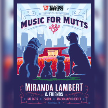 Miranda Lambert to Launch ‘Music for Mutts’ Benefit Concert
