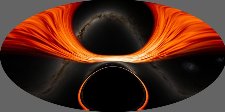 NASA 360-degree video shows what it’s like to plunge into a black hole