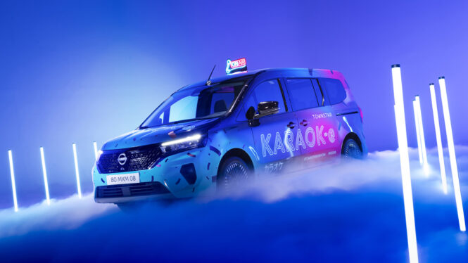 Nissan gets it on with the loud “Karaok-e” van concept