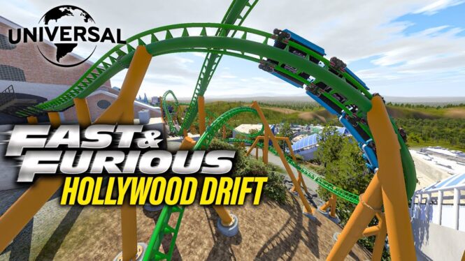 Of Course Universal Studios’ New Fast & Furious Coaster Is Called Hollywood Drift