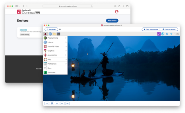 Raspberry Pis get a built-in remote access tool: Raspberry Pi Connect