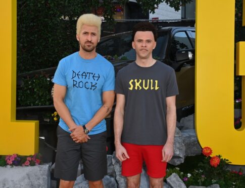 Ryan Gosling & Mikey Day Bring SNLs Beavis & Butt-Head Sketch To Fall Guy Premiere, Interview Emma Blarnt