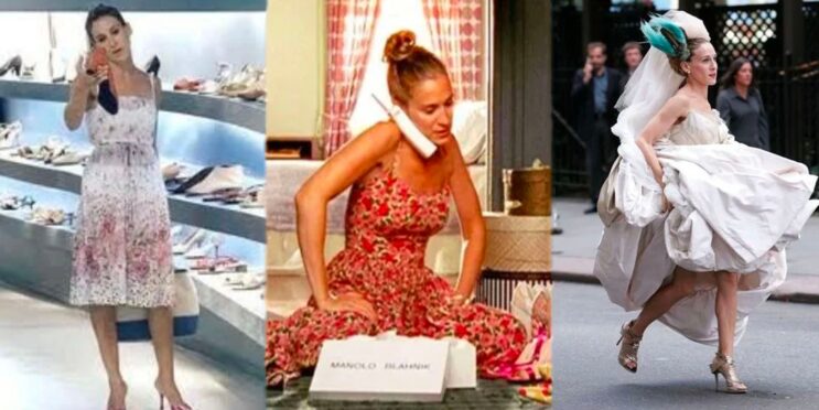 Sex And The City: Carrie’s 13 Best Pairs Of Shoes (& What They Cost Today)