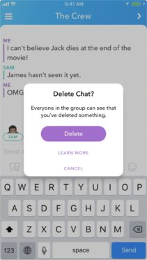 Snapchat will finally let you edit your chats