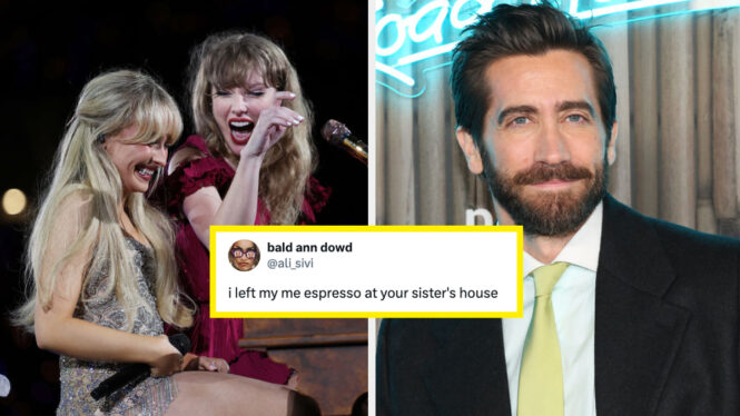 Taylor Swift Fans Have Some Thoughts on Sabrina Carpenter & Jake Gyllenhaal’s ‘SNL’ Pairing