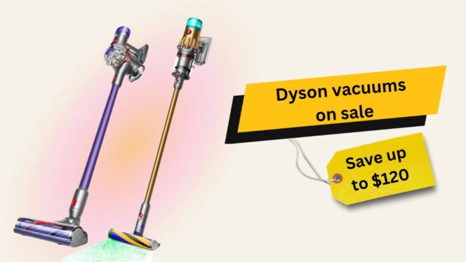 This deal on the Dyson V8 cordless vacuum cuts the price by $120