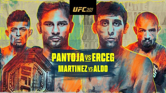 UFC 301 Livestream: How to Watch Pantoja vs. Erceg Online