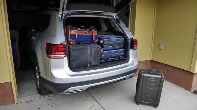 Volkswagen Atlas Luggage Test: How much fits behind the third row?