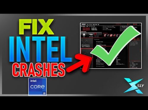 What to do if your Intel CPU keeps crashing