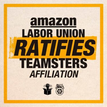 Amazon Labor Union partners with International Brotherhood of Teamsters in New York