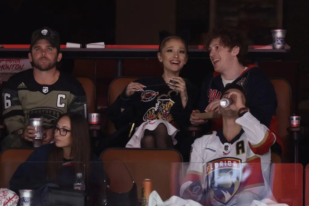 Ariana Grande Attends Stanley Cup Final in Florida Panthers Jersey: Here’s Where You Can Buy Yours
