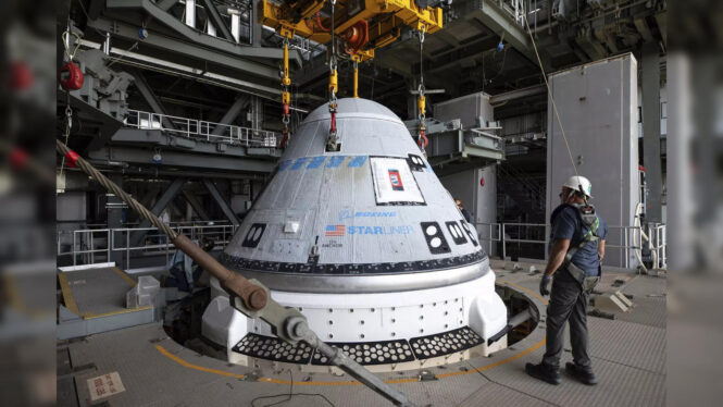 Boeing’s first crewed Starliner mission is finally heading to the ISS