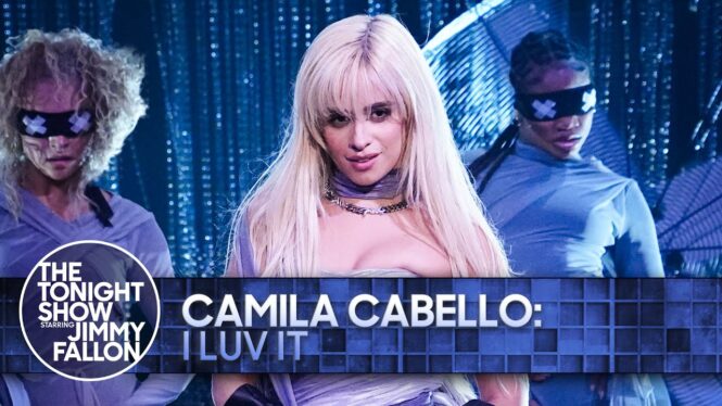 Camila Cabello Talks Iconic Met Gala Ice Purse, Dances With Robot Dogs For ‘I Luv It’ Performance on ‘Tonight Show’