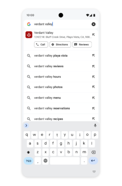 Chrome for mobile adds handy action shortcuts for local businesses