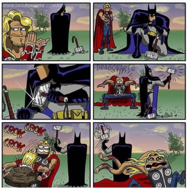 Could batman lift Thor’s hammer ? Are superpowers another necessary conditions to lift Mjolnir ?