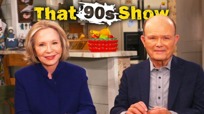 Debra Jo Rupp & Kurtwood Smith Tease Fun Kitty And Red Forman In That 90s Show Season 2