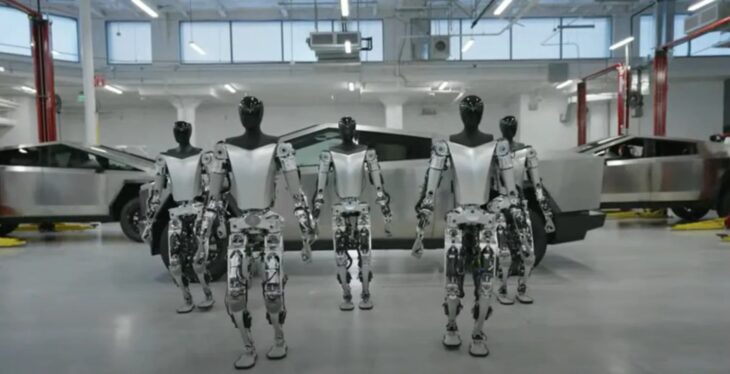 Elon Musk says ‘thousands’ of humanoid robots could be working at Tesla in 2025