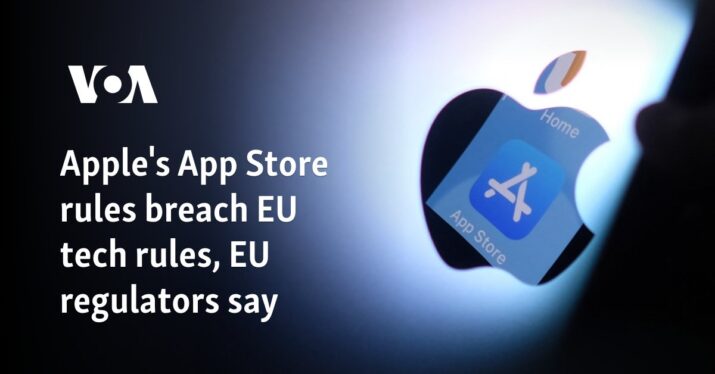 EU says Apple’s App Store Is in Breach of Rules