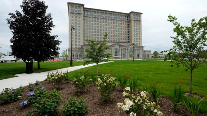 From decay to dazzling: Ford restores grandeur to Detroit train station