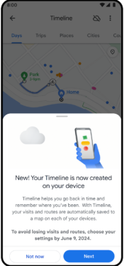 Google Maps Timeline Data to be Stored Locally on Your Device for Privacy