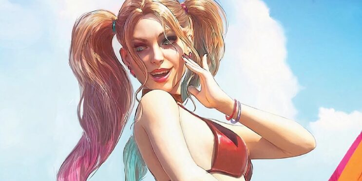 Harley Quinn Recreates Iconic Sunscreen Ad in Official DC Art