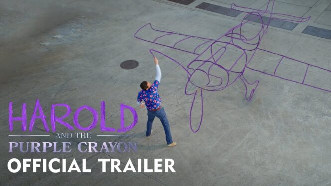 Harold and the Purple Crayon Official Trailer