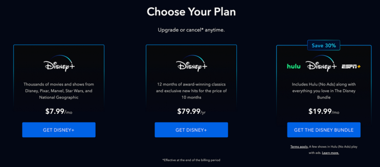 How much does Disney+ cost? Plans, prices, and features explained