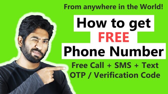 How to get a free phone number for calling and texting