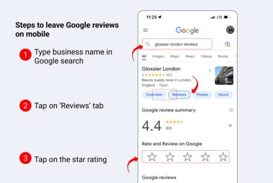 How to leave a Google review