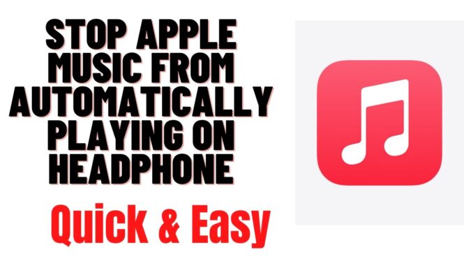 How to stop Apple Music from automatically playing