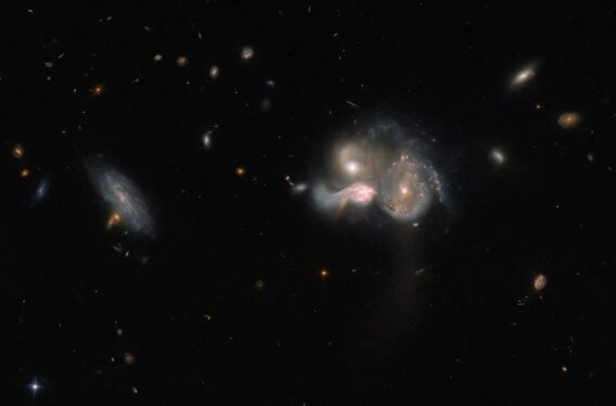 Hubble Sees a Merged Galaxy