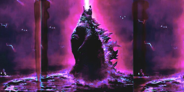 I’m Not Convinced With How Godzilla Stands In The Middle Of The Ocean