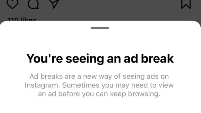 Instagram confirms test of ‘unskippable’ ads