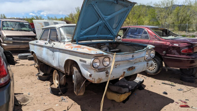 Junkyard Gem: 1962 Chevrolet Corvair 700 4-Door Sedan