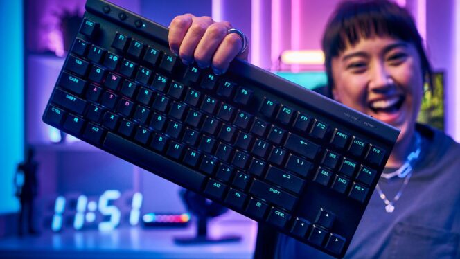 Logitech’s affordable new low-profile keyboard also fits Cherry MX-style keycaps
