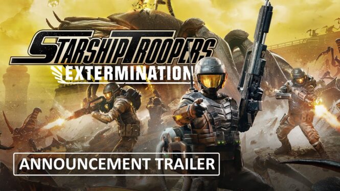 Move over Helldivers 2. A Starship Troopers game is coming to consoles