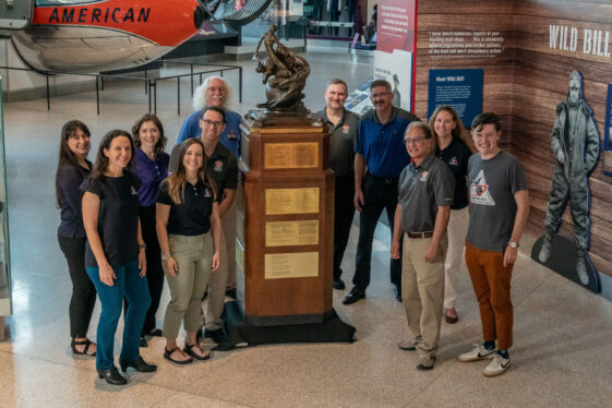 NASA’s OSIRIS-REx Etched into Collier Trophy, Aerospace History