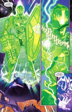 New Anti-Green Lantern Mecha Construct Proves 1 Lantern Is Stronger than the Rest