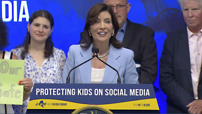 New York Governor signs two new bills into law protecting kids from social media