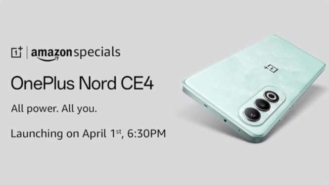 OnePlus Nord CE4 Lite’s debut date revealed by Amazon