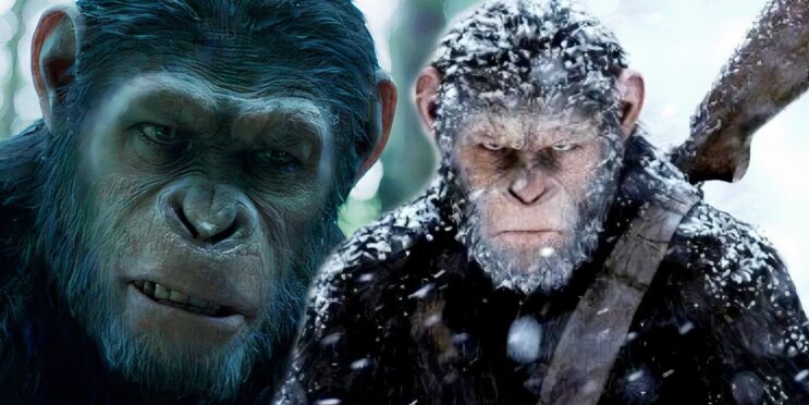 Planet Of The Apes Art Turns Caesars Saga From Epic To Silly With One Small Change