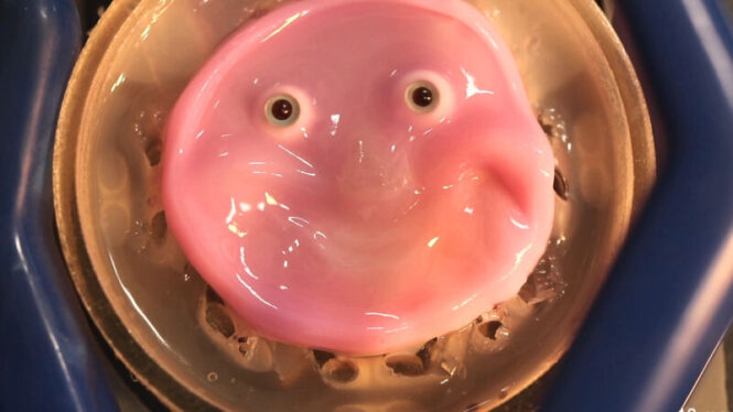 Researchers craft smiling robot face from living human skin cells