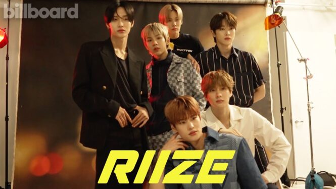 RIIZE Shares New Mini Album ‘RIIZING,’ Their Musical Inspirations & More | Billboard Korea Cover